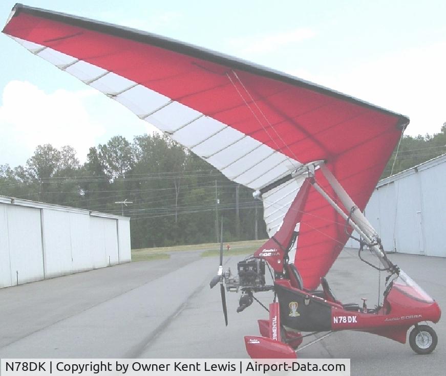 N78DK, 2005 Rainbow Aircraft Aerotrike Cobra C/N C-078, AeroTrike Cobra (A South African MicroLight)