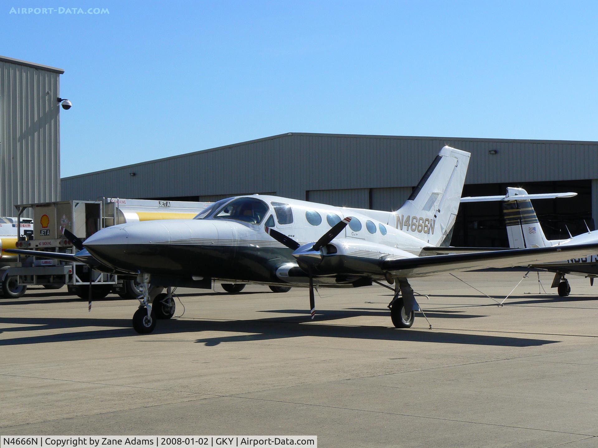 N4666N, 1978 Cessna 414A Chancellor C/N 414A0059, At Arlington Municipal