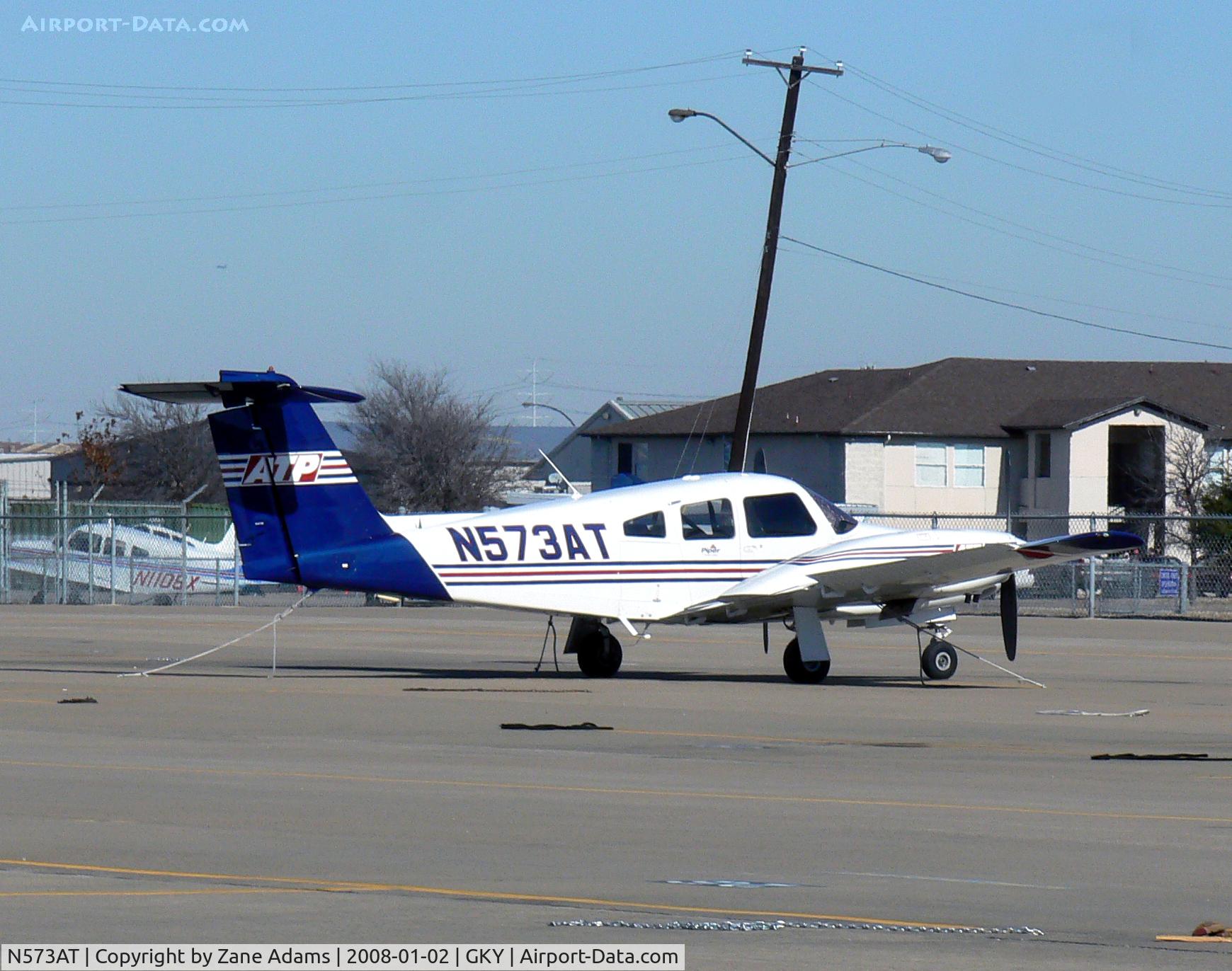 N573AT, 2005 Piper PA-44-180 Seminole C/N 4496198, At Arlington Municipal - ATP