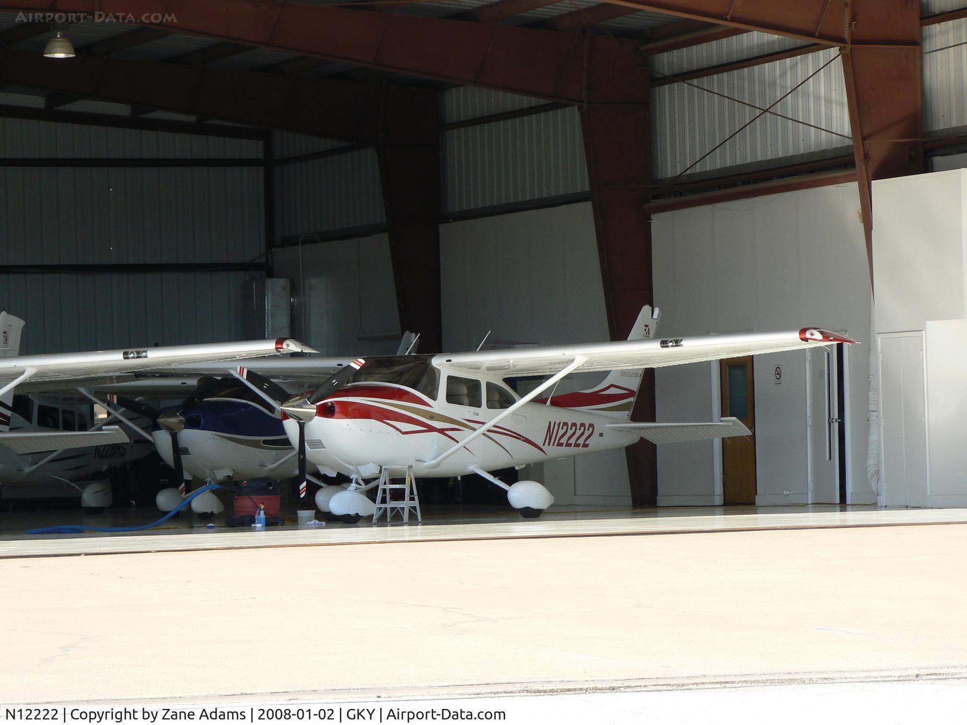 N12222, 2007 Cessna 182T Skylane C/N 18282003, At Arlington Municipal