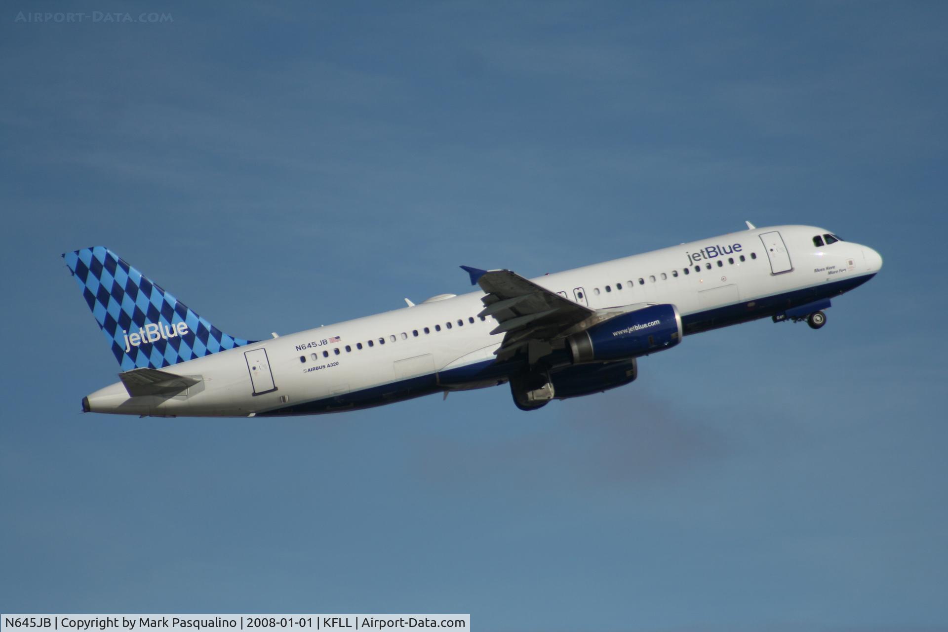 N645JB, 2006 Airbus A320-232 C/N 2900, Airbus A320
