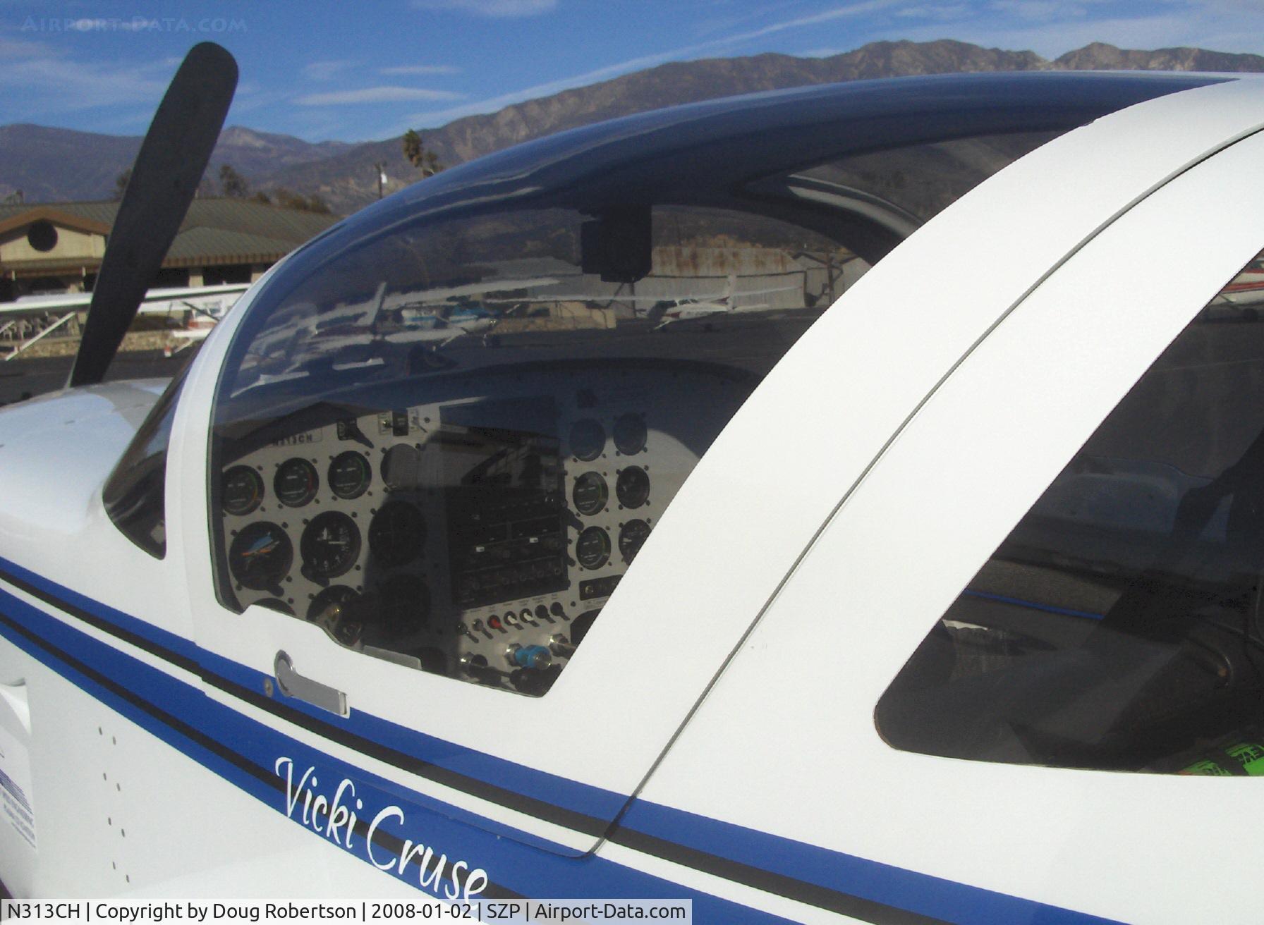 N313CH, 1991 Stoddard-Hamilton Glasair SH-3R C/N 3017, 1991 Hautamaki GLASAIR SH-3R, Lycoming IO-540, Vicki's 'Cruse Missile' Sport Class Reno Racer, full panel