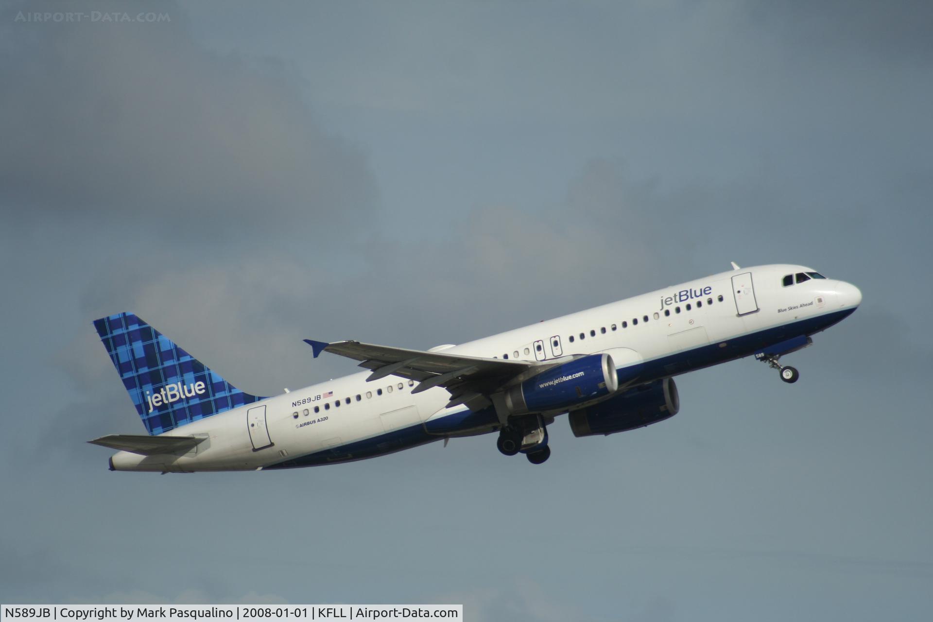 N589JB, 2004 Airbus A320-232 C/N 2215, Airbus A320