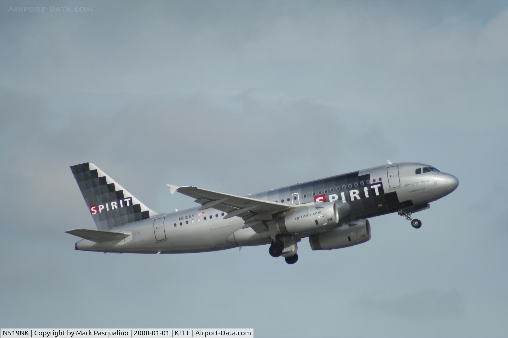 N519NK, 2006 Airbus A319-132 C/N 2723, Airbus A319