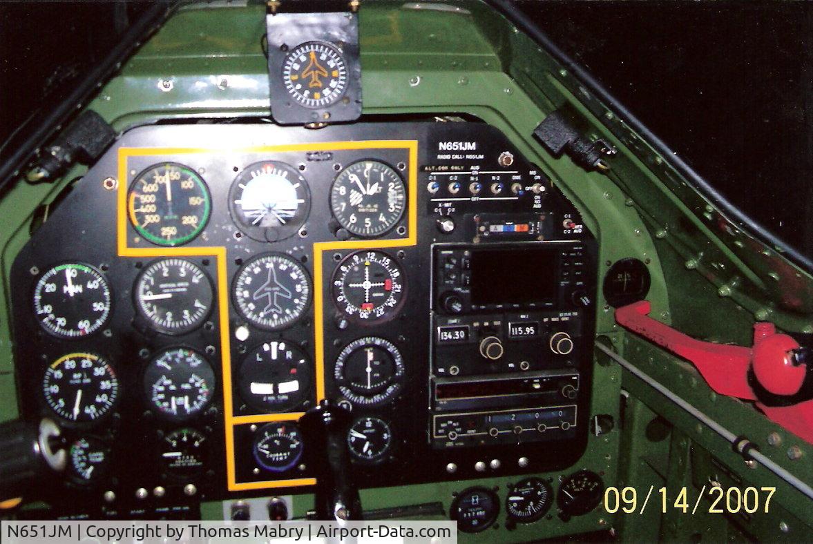 N651JM, 1944 North American/aero Classics P-51D C/N 44-74976, KRUQ