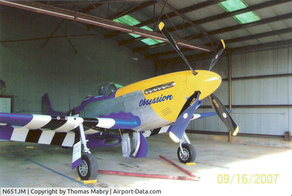 N651JM, 1944 North American/aero Classics P-51D C/N 44-74976, KRUQ