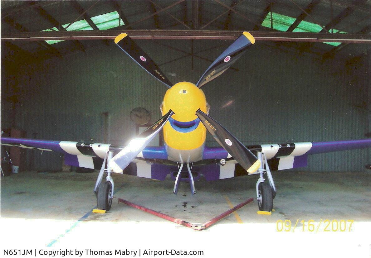 N651JM, 1944 North American/aero Classics P-51D C/N 44-74976, KRUQ