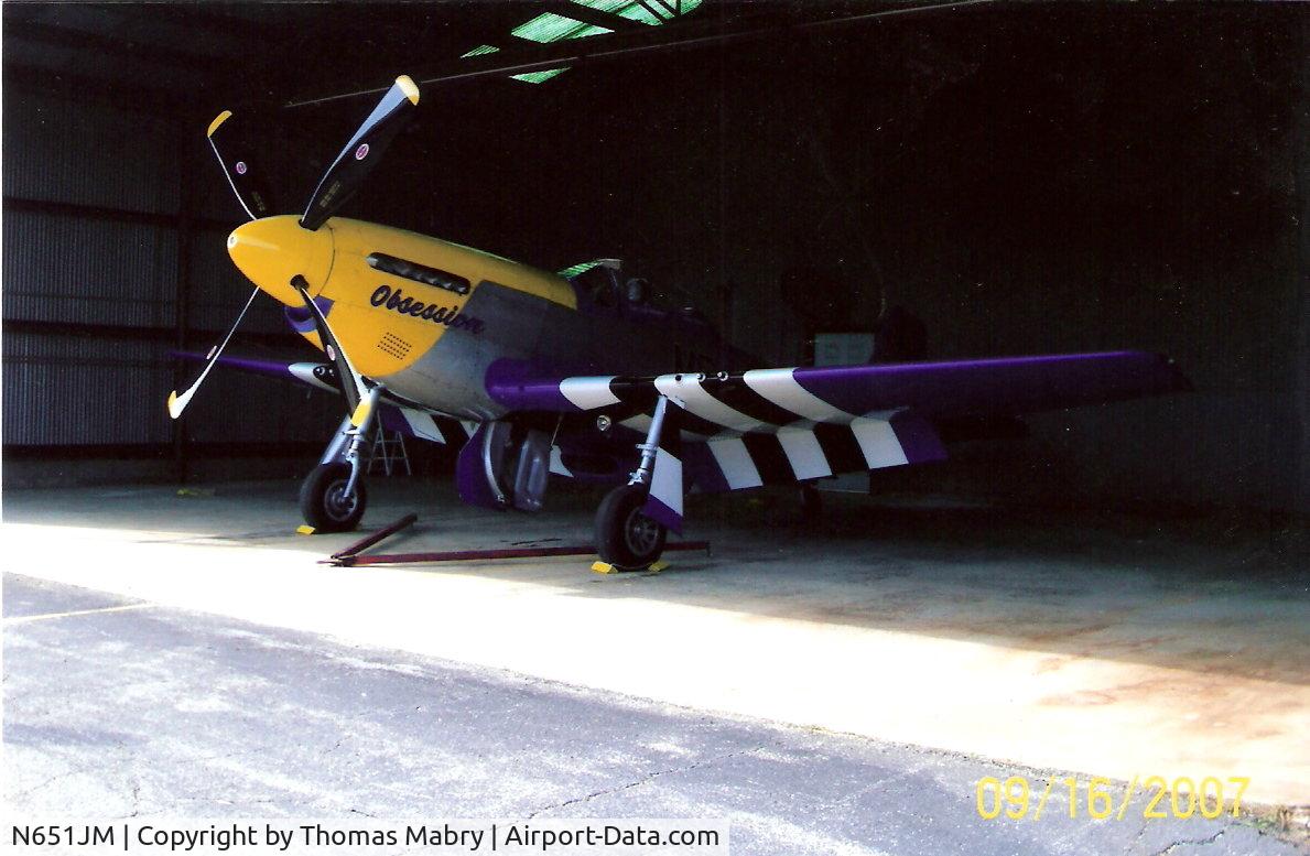 N651JM, 1944 North American/aero Classics P-51D C/N 44-74976, KRUQ