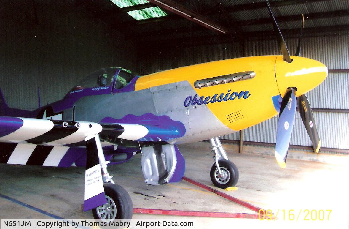 N651JM, 1944 North American/aero Classics P-51D C/N 44-74976, KRUQ