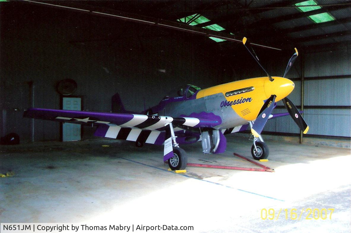 N651JM, 1944 North American/aero Classics P-51D C/N 44-74976, KRUQ