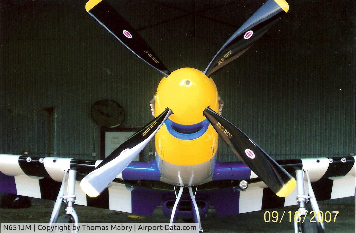 N651JM, 1944 North American/aero Classics P-51D C/N 44-74976, KRUQ