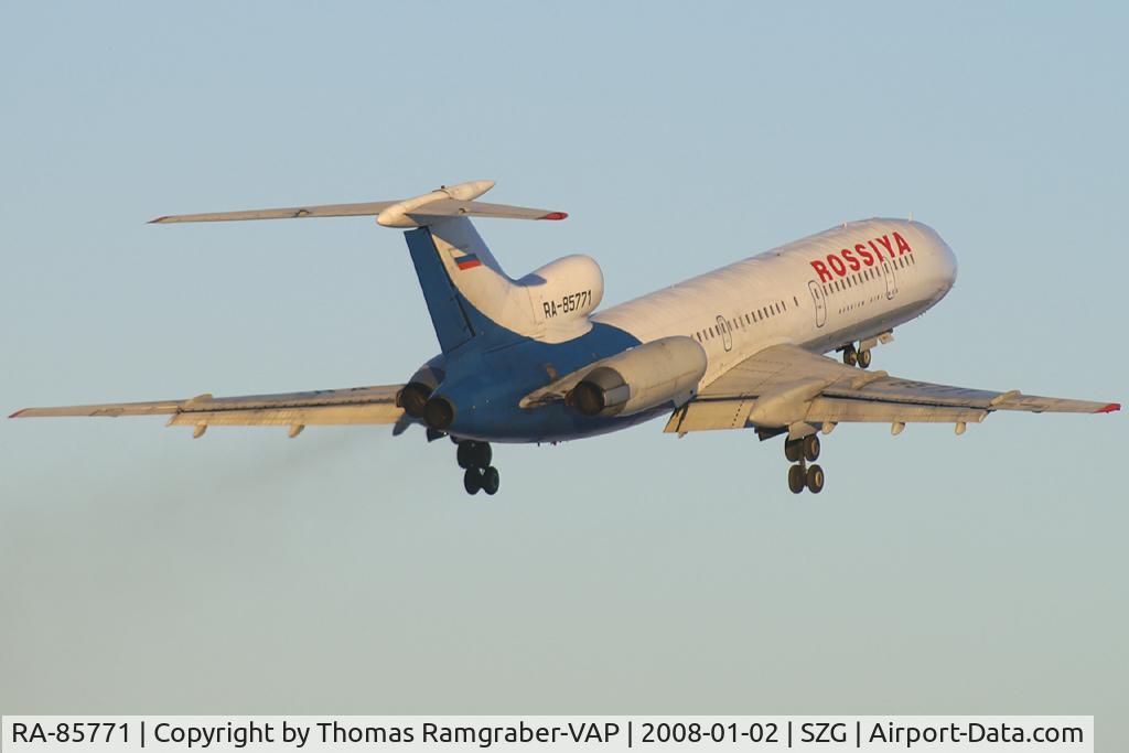 RA-85771, 1993 Tupolev Tu-154M C/N 93A953, Pulkovo Airlines Tupolev 154