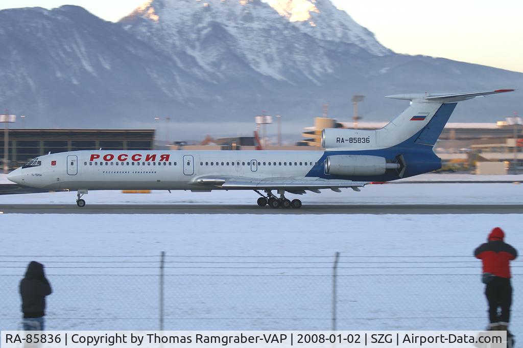 RA-85836, 1998 Tupolev Tu-154M C/N 98A1018, Pulkovo Airlines Tupolev 154
