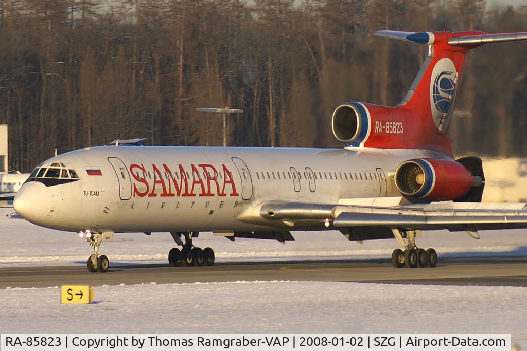 RA-85823, 1988 Tupolev Tu-154M C/N 88A775, Samara Airlines Tupolev 154