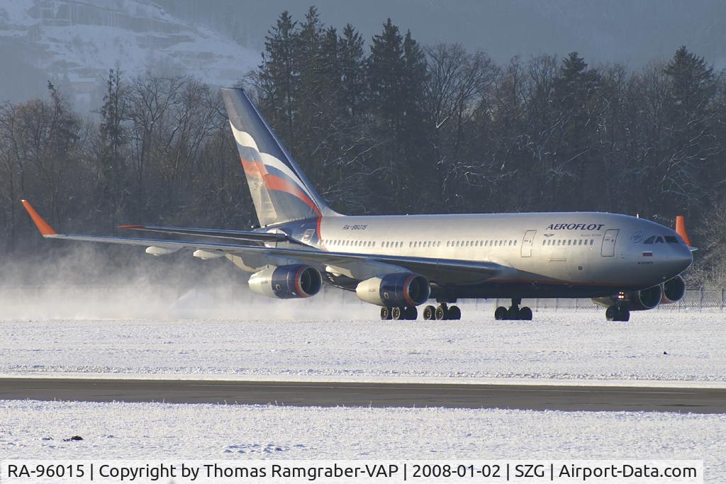 RA-96015, 1995 Ilyushin Il-96-300 C/N 74393201012, Aeroflot - Russian International Airlines Ilyushin 96
