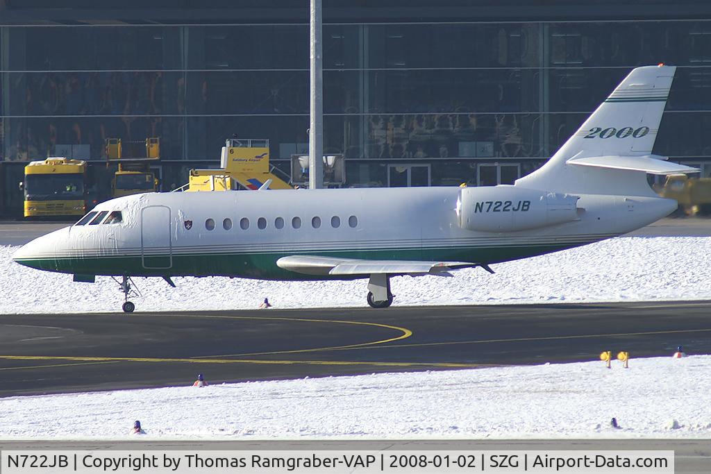 N722JB, 1995 Dassault Falcon 2000 C/N 13, Clos de Berry Leasing Ltd. Dassault Falcon 2000