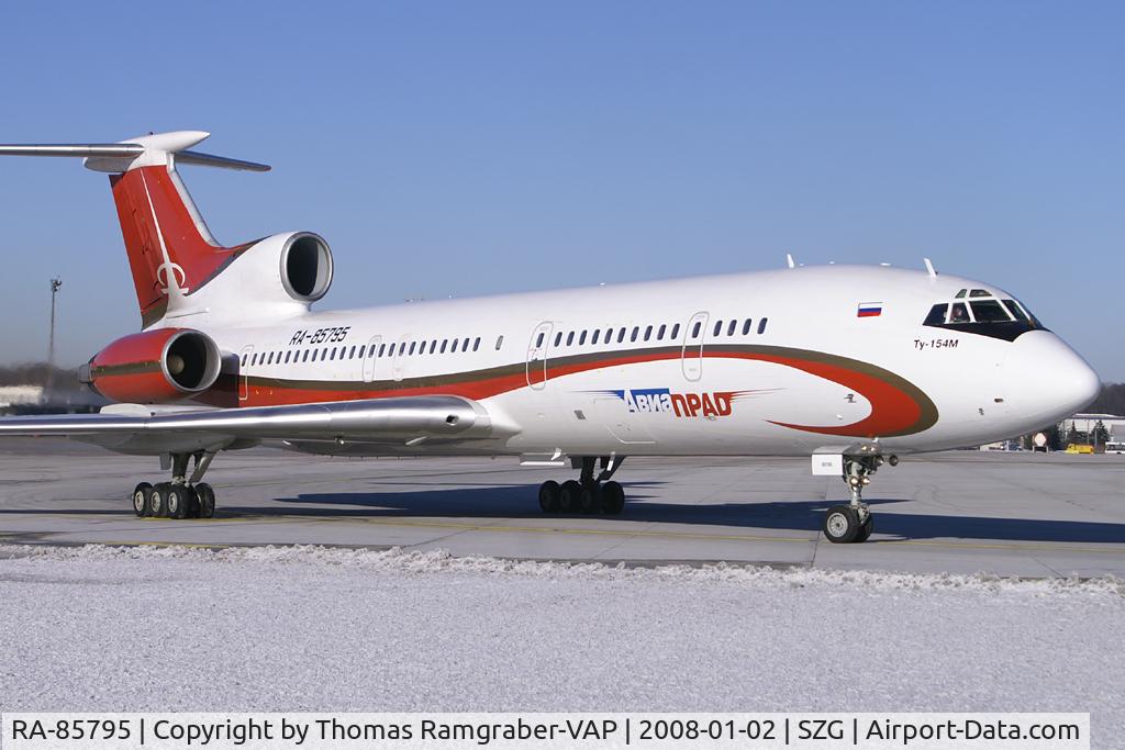 RA-85795, 1993 Tupolev Tu-154M C/N 93A979, Avia Prad Tupolev 154