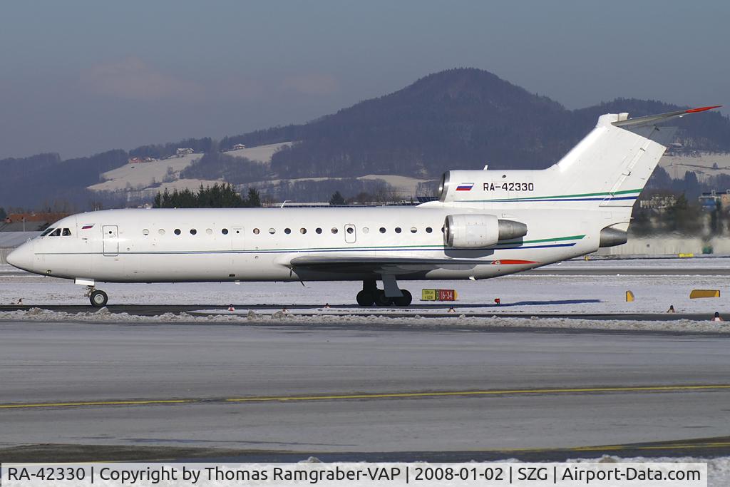 RA-42330, Yakovlev Yak-42D C/N 4250422505122, Aero Rent Yakovlev 42