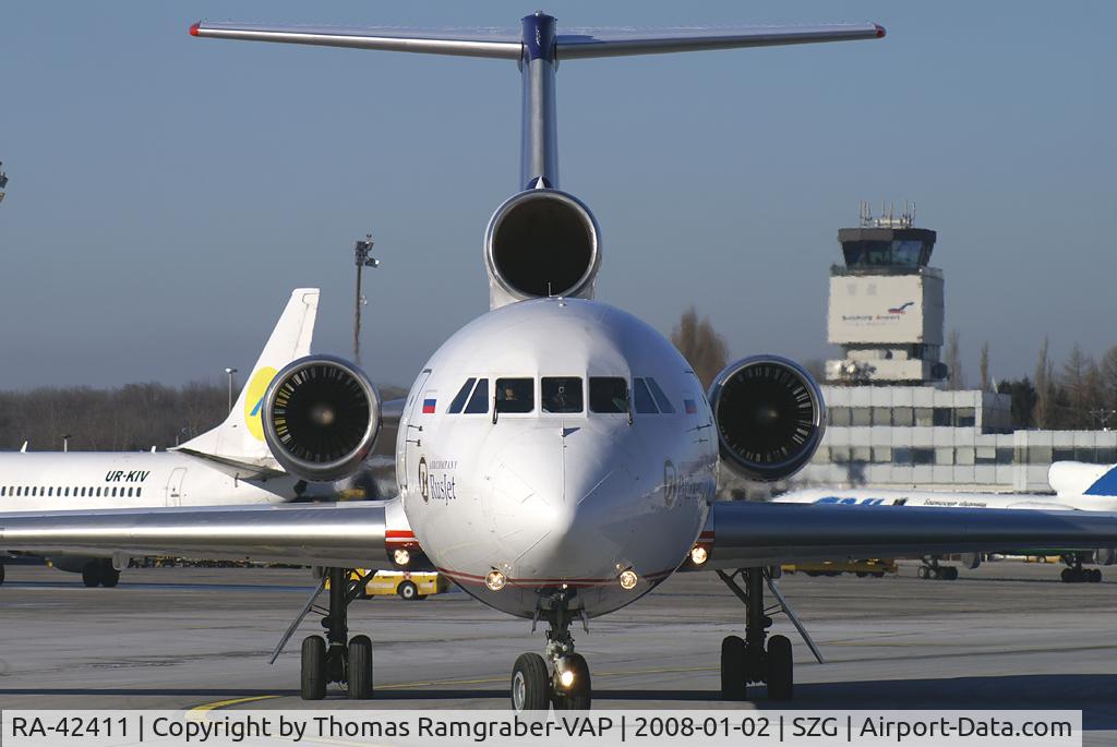 RA-42411, 1992 Yakovlev Yak-42D C/N 4520421219043, Aero Rent Yakovlev 42