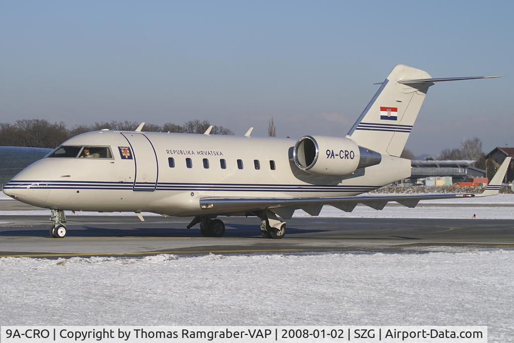 9A-CRO, 1996 Canadair Challenger 604 (CL-600-2B16) C/N 5322, Croatia - Government Canadair CL 600 Challenger