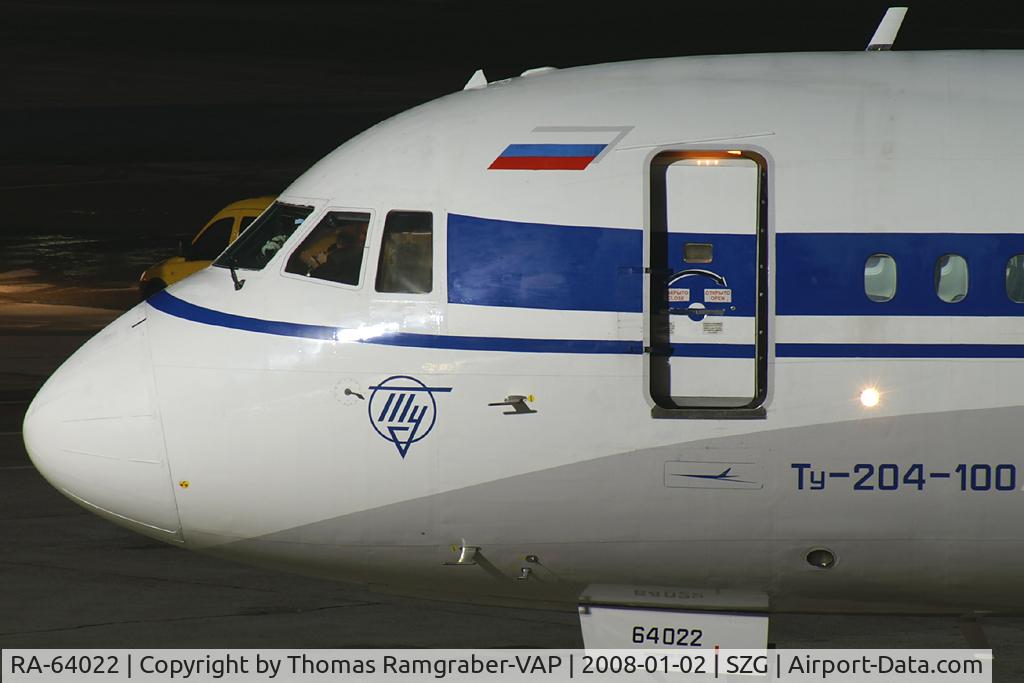 RA-64022, 1999 Tupolev 204-100 C/N 1450743164022, KMV - Kavkazskie Mineralnye Vody Tupolev 204