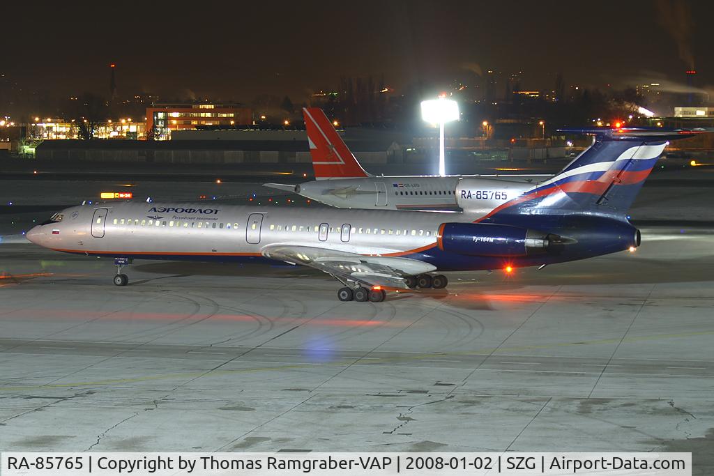 RA-85765, 1990 Tupolev Tu-154M C/N 90A765, Aeroflot - Russian International Airlines Tupolev 154