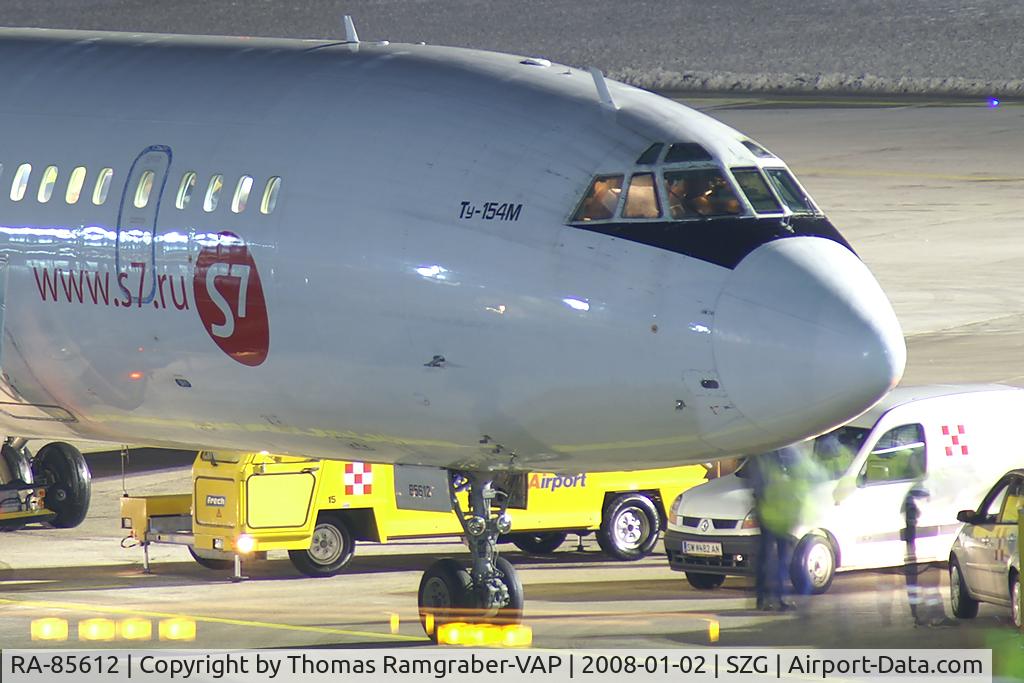 RA-85612, 1985 Tupolev Tu-154M C/N 85A721, Sibir Airlines Tupolev 154