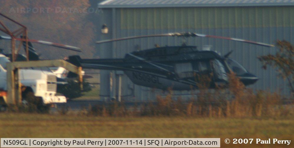 N509GL, Bell 407 C/N 53156, Long distance in the golden glow