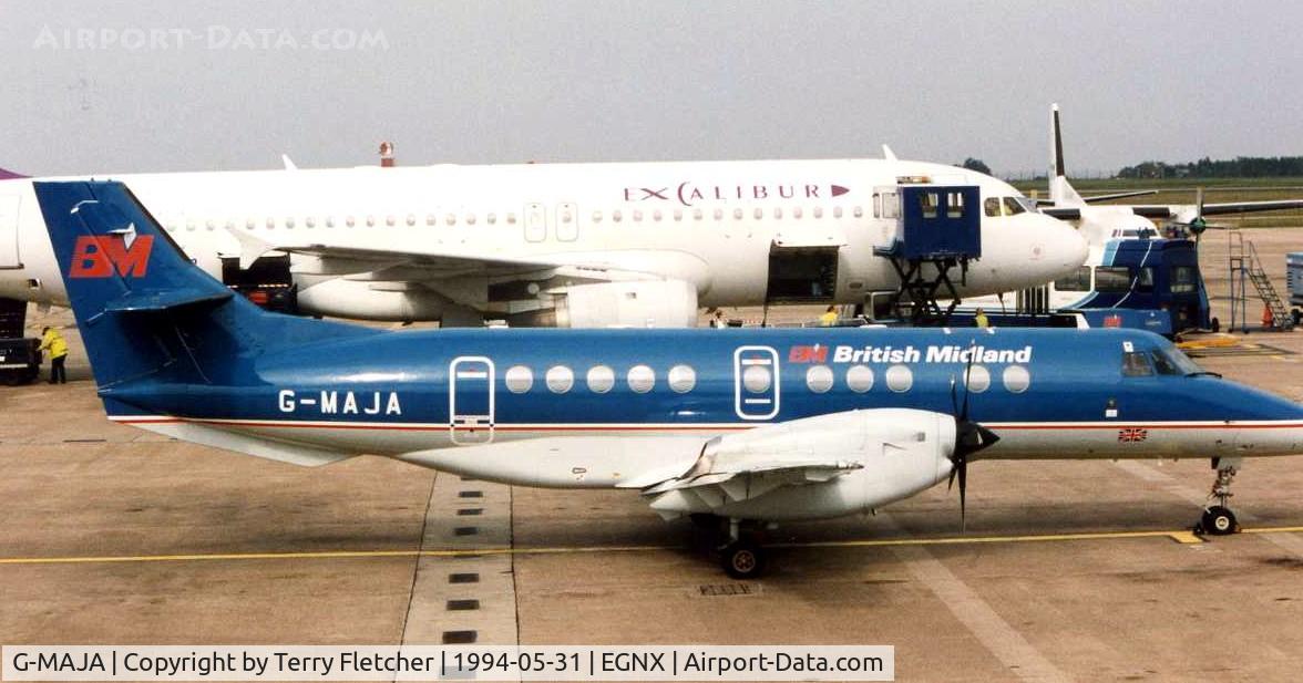 G-MAJA, 1994 British Aerospace Jetstream 41 C/N 41032, This Jetstream has operated under this Registration for a number of British Airlines - British Regional Airlines , Manx and latterly Eastern Airlines