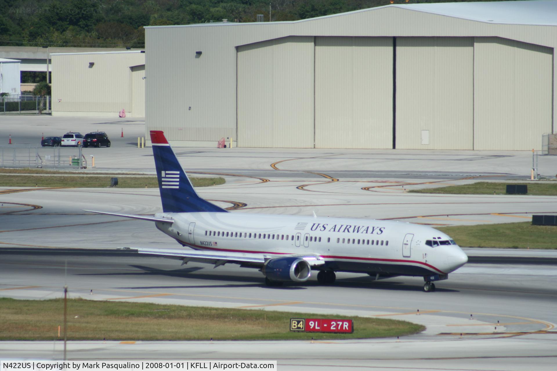 N422US, 1989 Boeing 737-401 C/N 23989, Boeing 737-400
