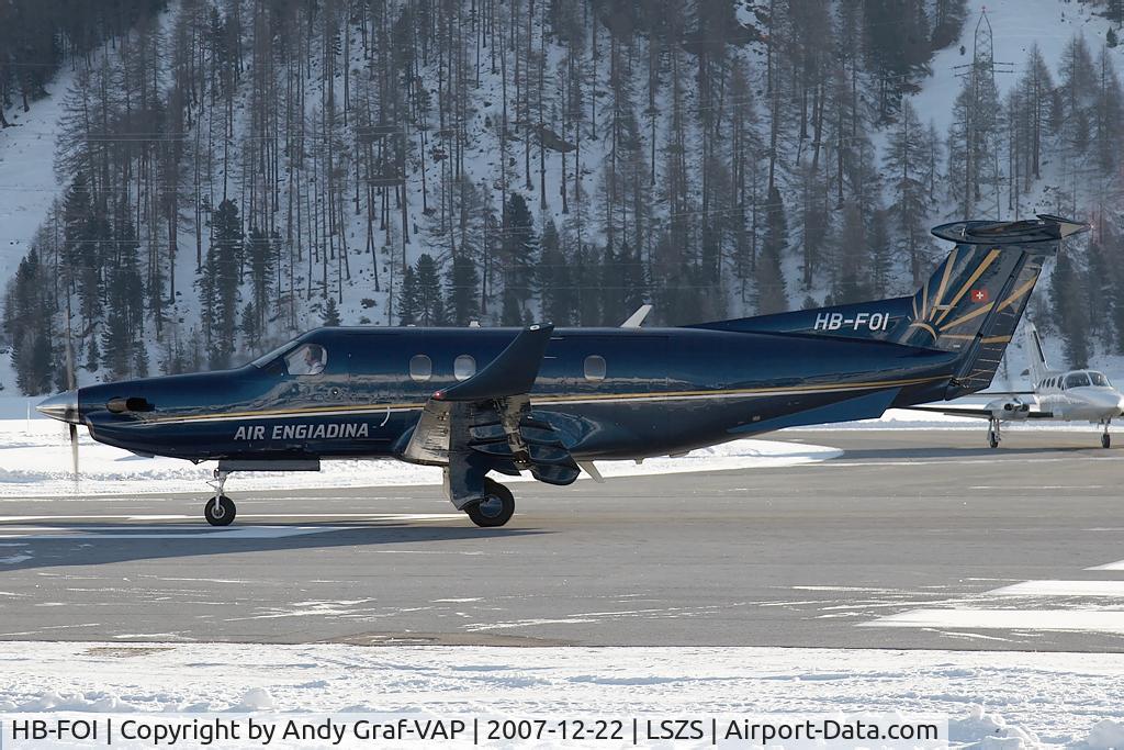 HB-FOI, 1996 Pilatus PC-12/45 C/N 157, Air Engiadina PC-12