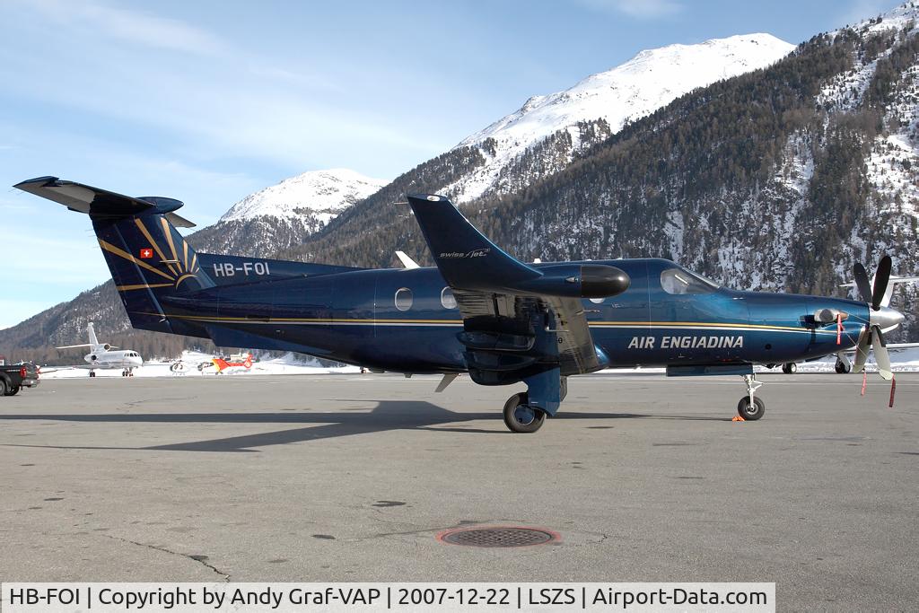 HB-FOI, 1996 Pilatus PC-12/45 C/N 157, Air Engiadina PC-12