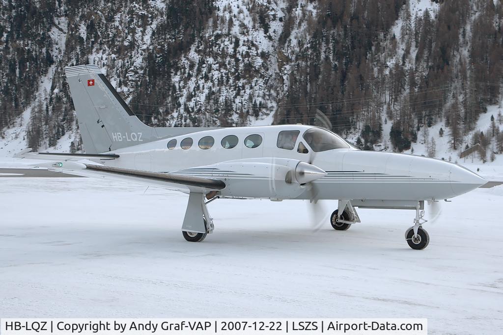 HB-LQZ, 1981 Cessna 421C Golden Eagle C/N 421C1237, Cessna 421