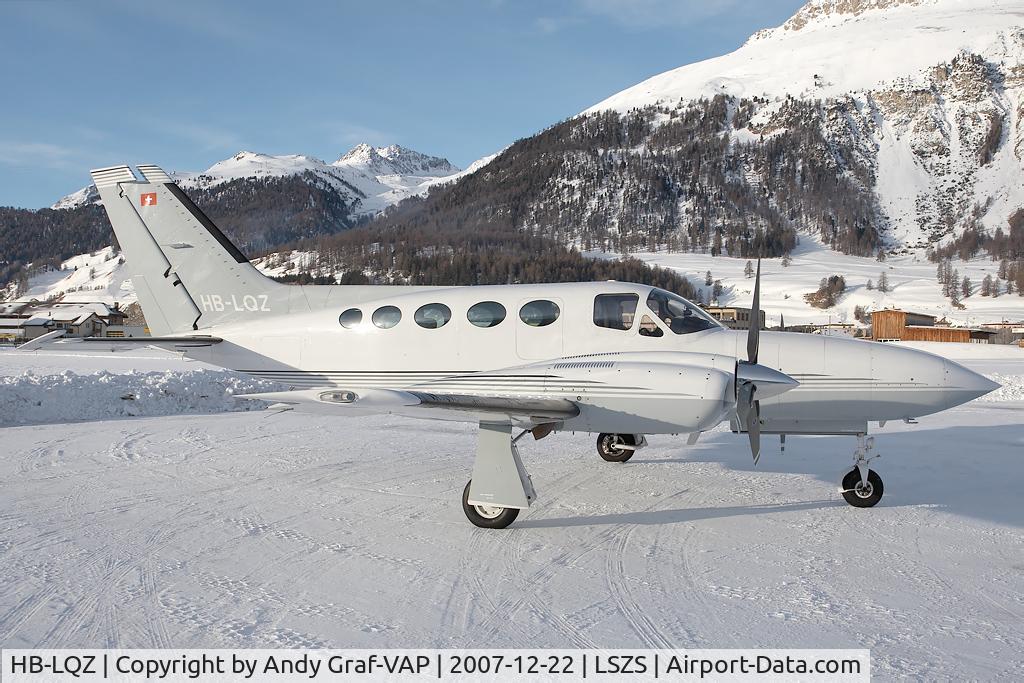 HB-LQZ, 1981 Cessna 421C Golden Eagle C/N 421C1237, Cessna 421