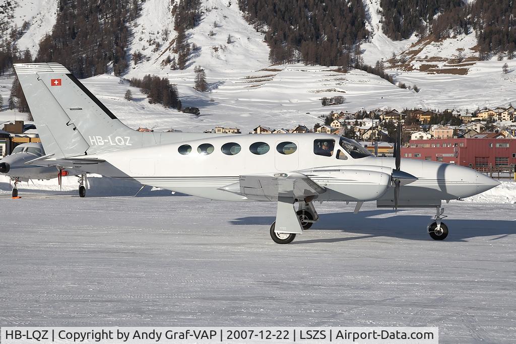 HB-LQZ, 1981 Cessna 421C Golden Eagle C/N 421C1237, Cessna 421