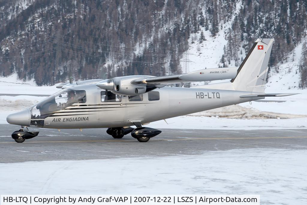 HB-LTQ, 2003 Vulcanair P-68TC Observer C/N 415-05, Air Engiadina Partenavia P68