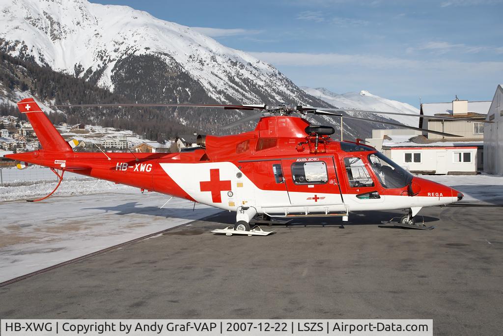 HB-XWG, 1993 Agusta A-109K-2 C/N 10007, REGA Agusta A109