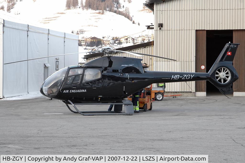 HB-ZGY, 2000 Eurocopter EC-120B Colibri C/N 1100, Air Engiadina Eurocopter EC120