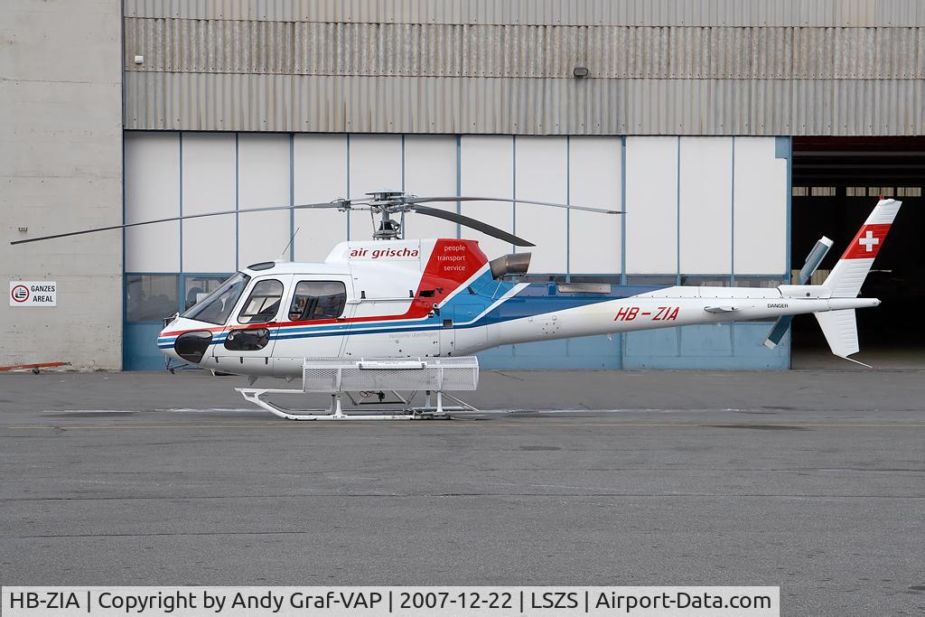 HB-ZIA, 2006 Eurocopter AS-350B-3 Ecureuil Ecureuil C/N 4163, Air Grischa Aerospatile AS350