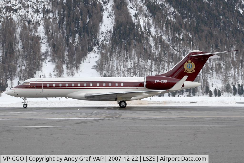 VP-CGO, 2005 Bombardier BD-700-1A10 Global Express C/N 9171, Bombardier GEX
