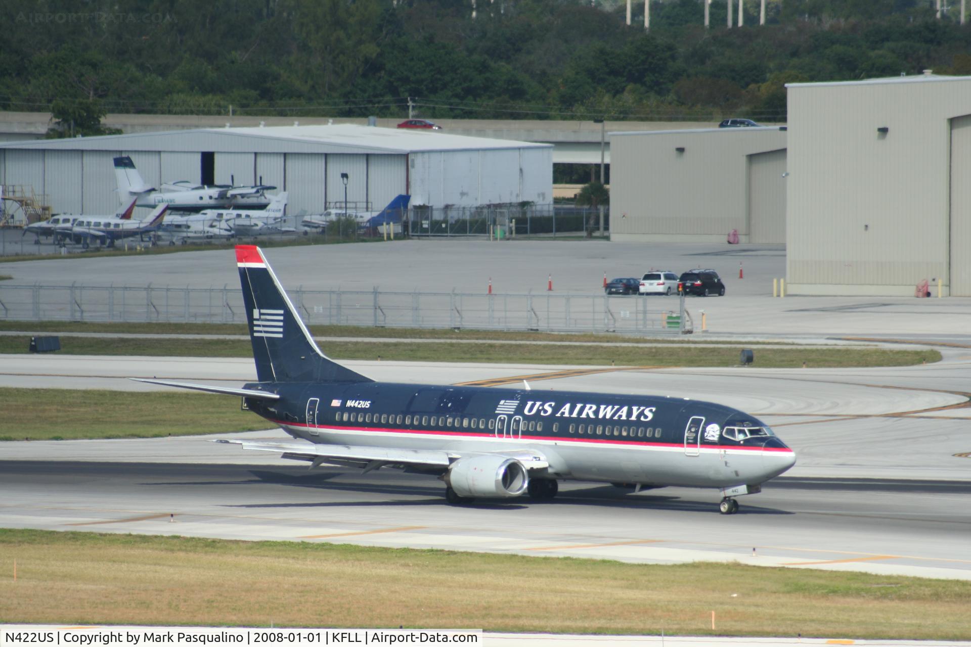 N422US, 1989 Boeing 737-401 C/N 23989, Boeing 737-400