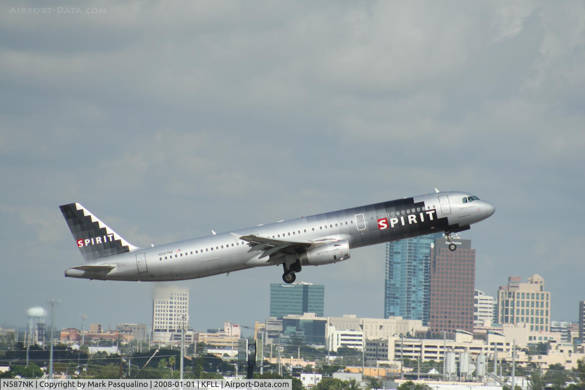 N587NK, 2005 Airbus A321-231 C/N 2476, Airbus A321
