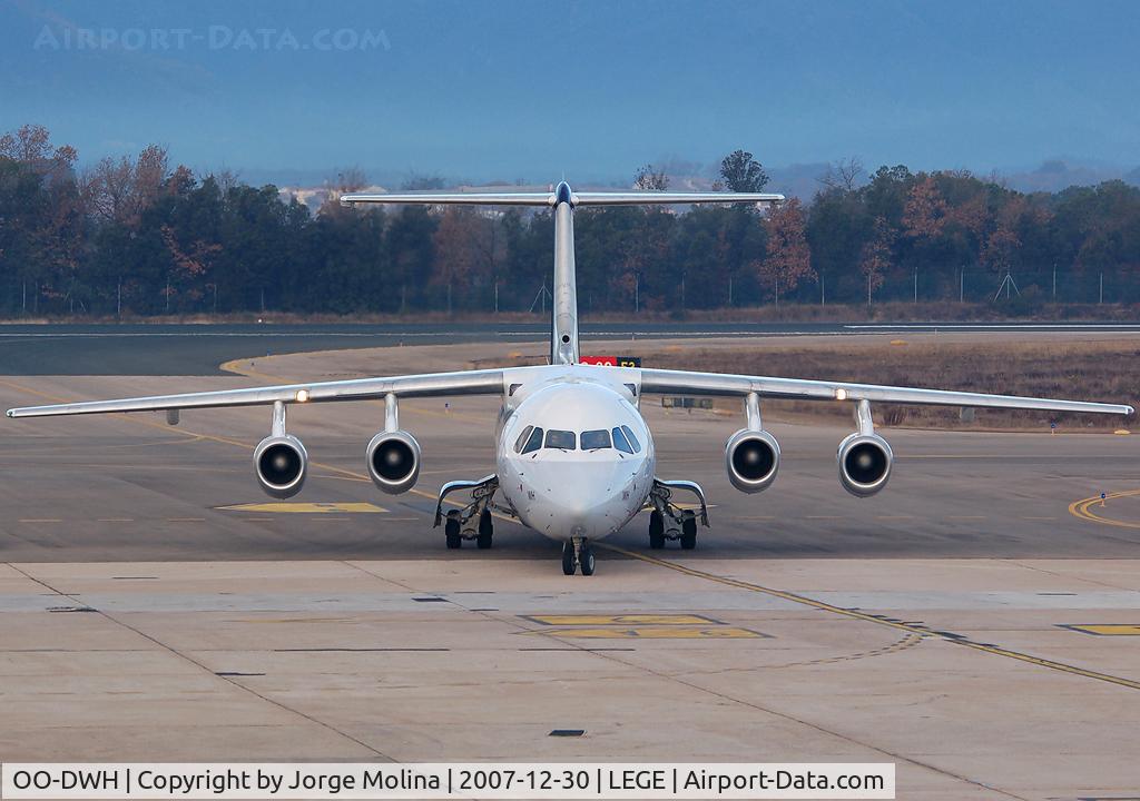 OO-DWH, 1998 British Aerospace Avro 146-RJ100 C/N E3340, 