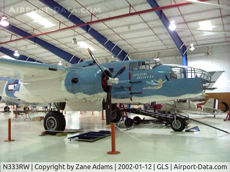 N333RW, 1944 North American B-25N Mitchell C/N 108-47488, At Lone Star Flight Museum