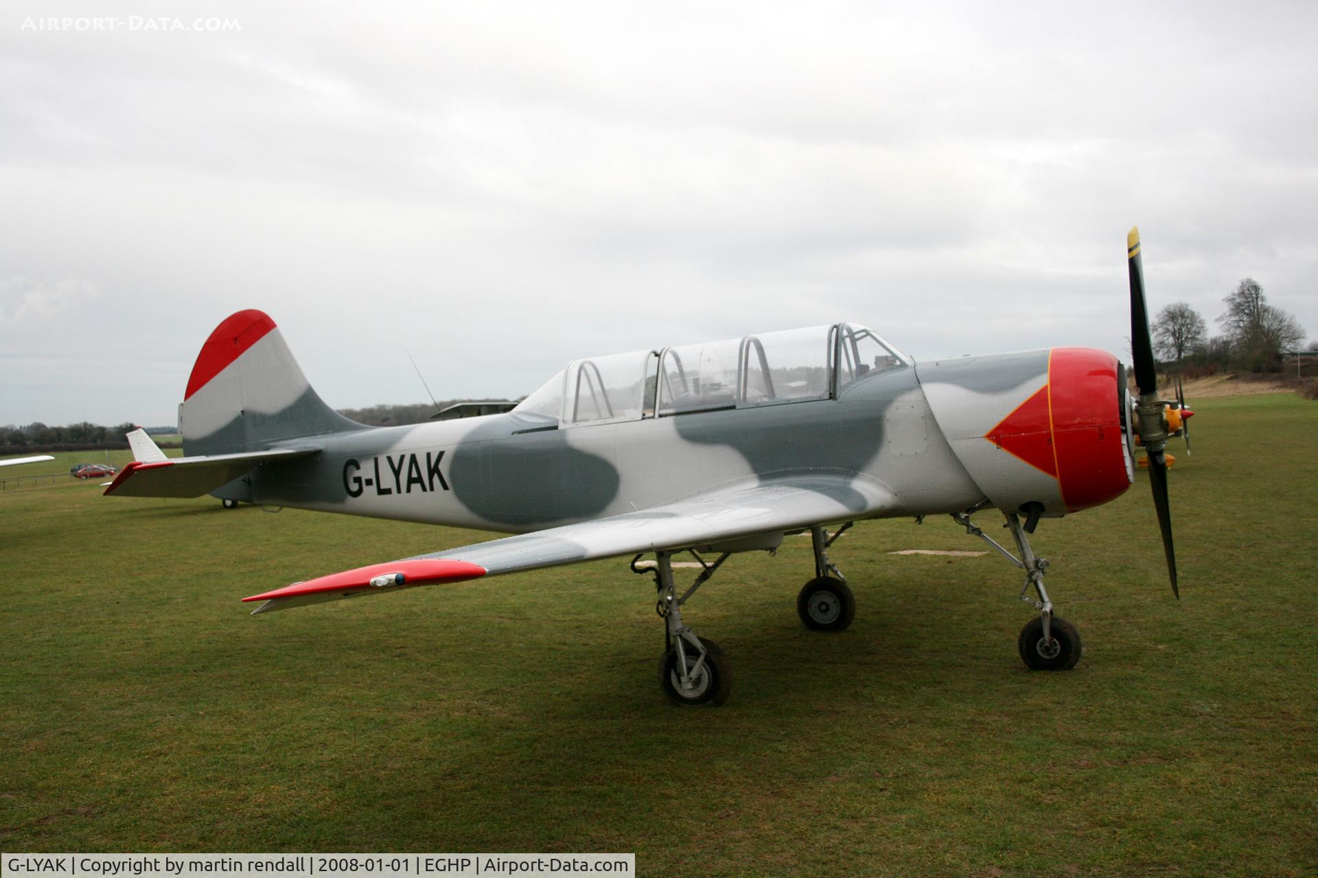 G-LYAK, 1982 Bacau Yak-52 C/N 822113, YAK 52