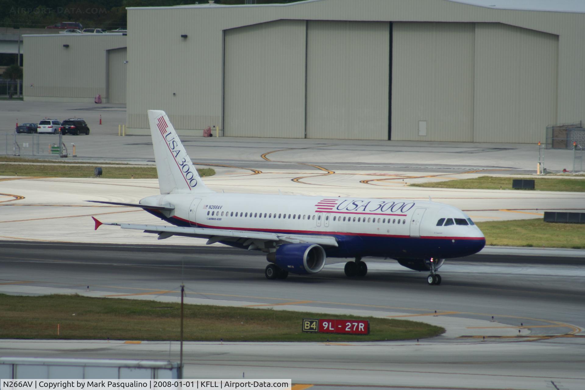 N266AV, 1999 Airbus A320-214 C/N 1152, Airbus A320