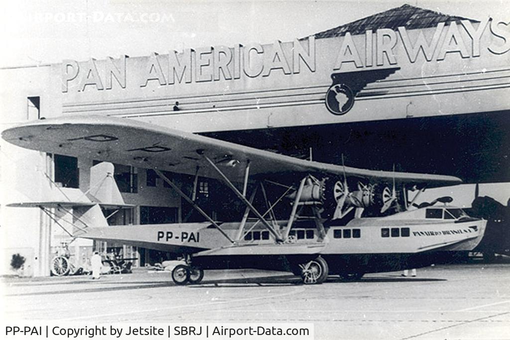 PP-PAI, 1929 Consolidated Commodore 16 C/N 10, Panair do Brasil, ex NYRBA