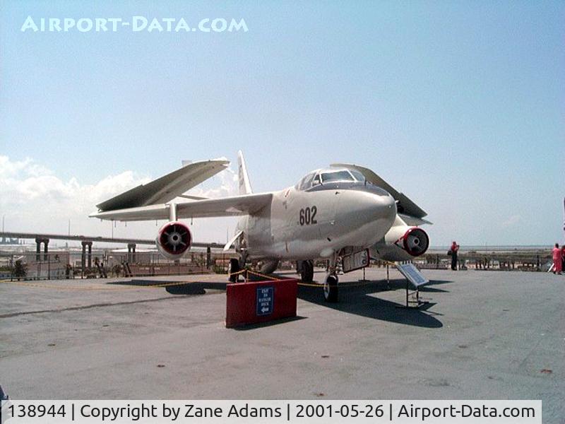 138944, Douglas KA-3B Skywarrior C/N 95/10805, On the USS Lexington