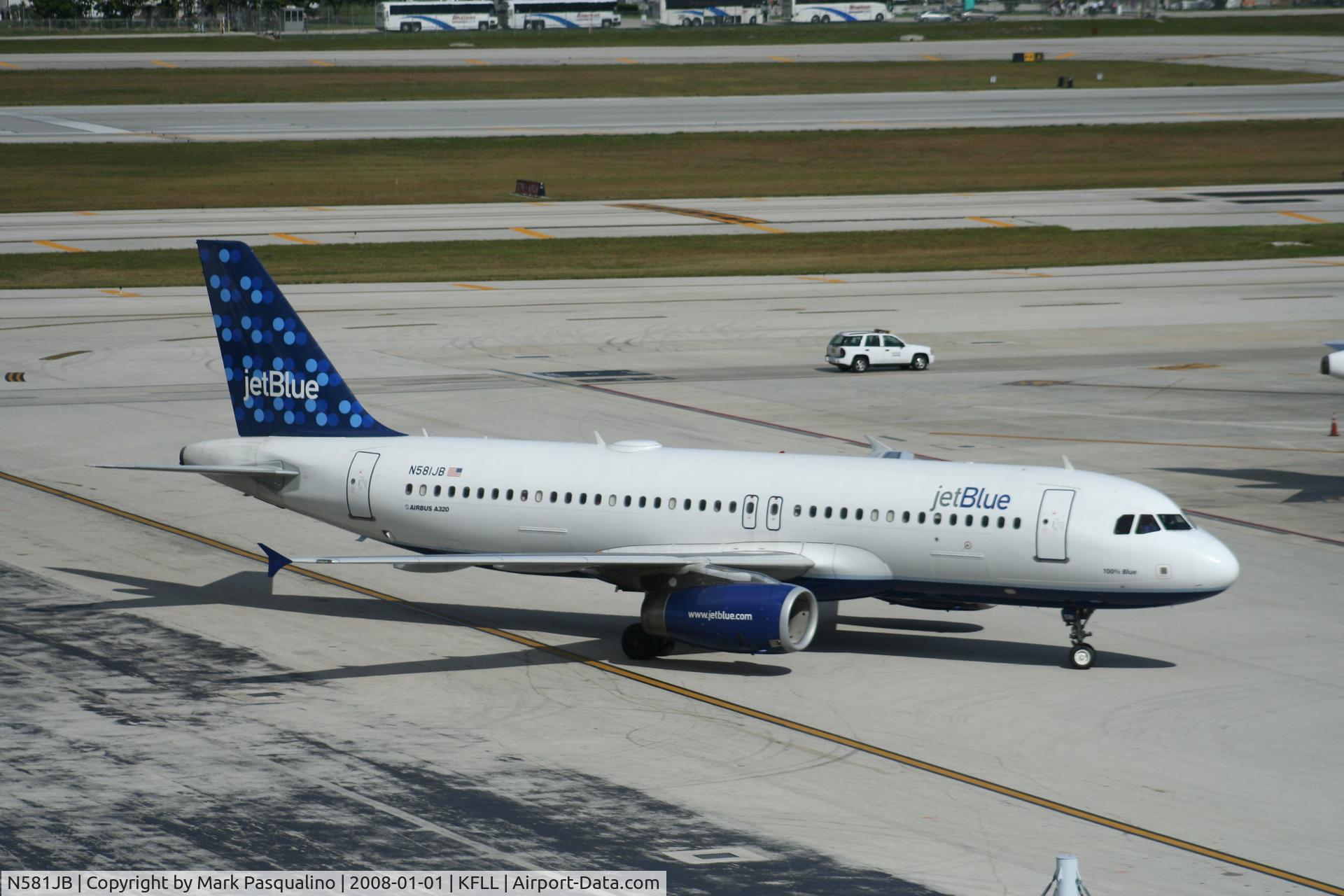 N581JB, 2003 Airbus A320-232 C/N 2141, Airbus A320