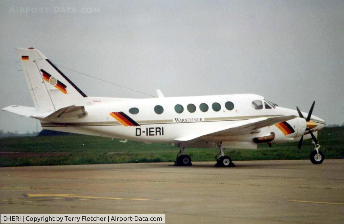 D-IERI, 1977 Beech B100 King Air King Air C/N BE-29, German King Air B100 subsequently sold in Venezuala